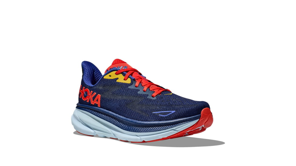 Hoka Clifton 9 Running Shoes - Mens, Bellwether Blue/Dazzling Blue, 16D, 1127895-BBDGB-16D