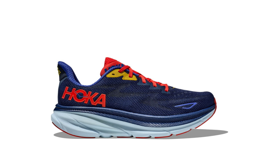 Hoka Clifton 9 Running Shoes - Mens, Bellwether Blue/Dazzling Blue, 16D, 1127895-BBDGB-16D