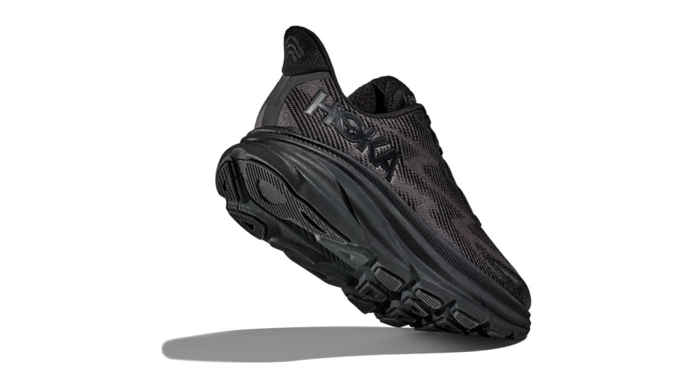 Hoka Clifton 9 Running Shoes - Mens, Black/Black, 14D, 1127895-BBLC-14D