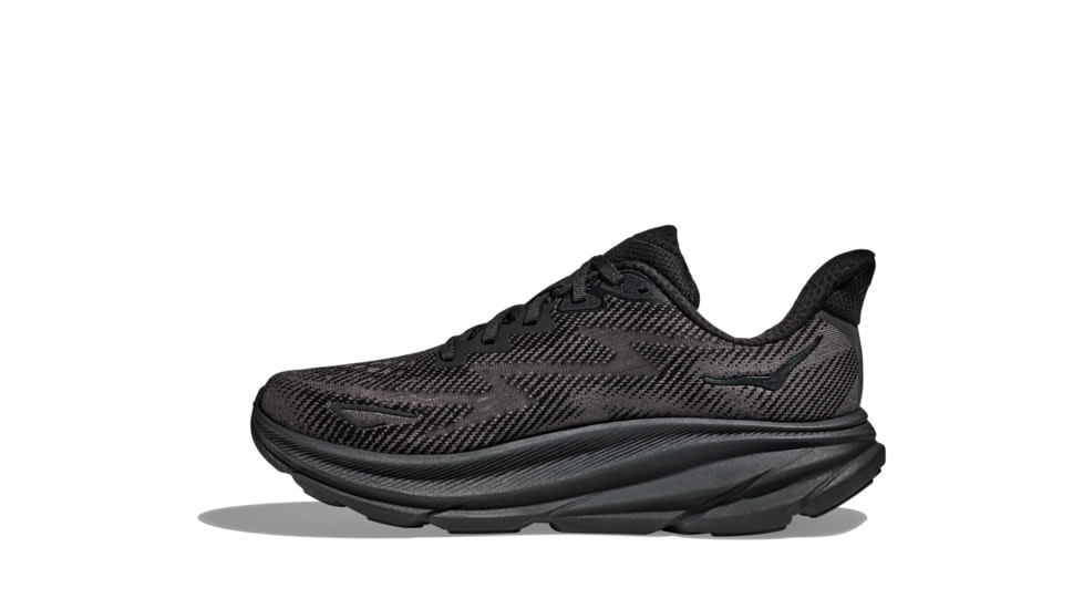 Hoka Clifton 9 Running Shoes - Mens, Black/Black, 14D, 1127895-BBLC-14D