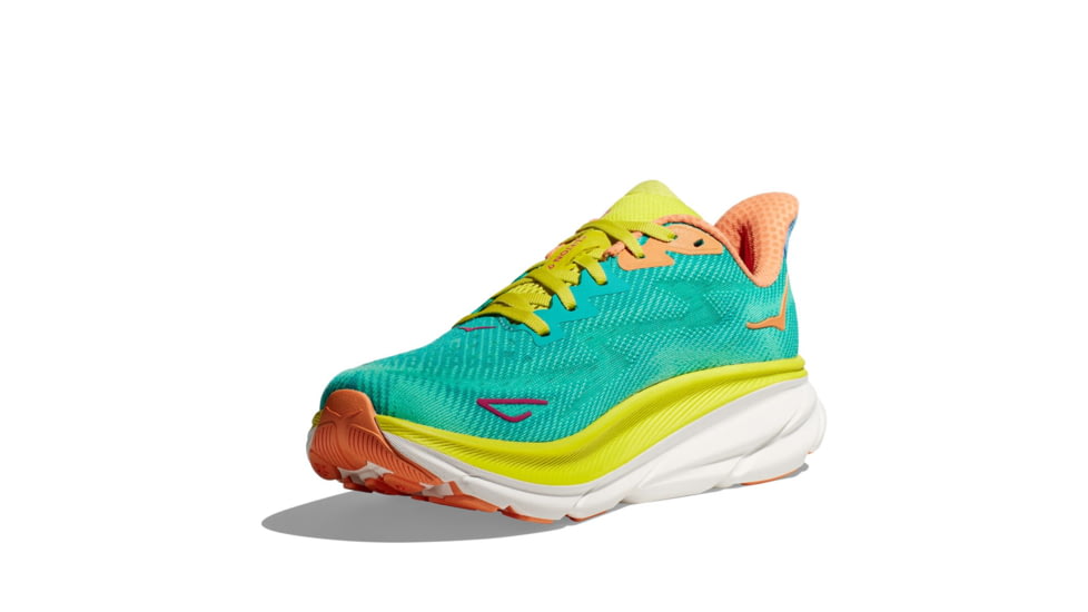 Hoka Clifton 9 Running Shoes - Mens, Ceramic/Evening Primrose, 12D, 1127895-CEPR-12D