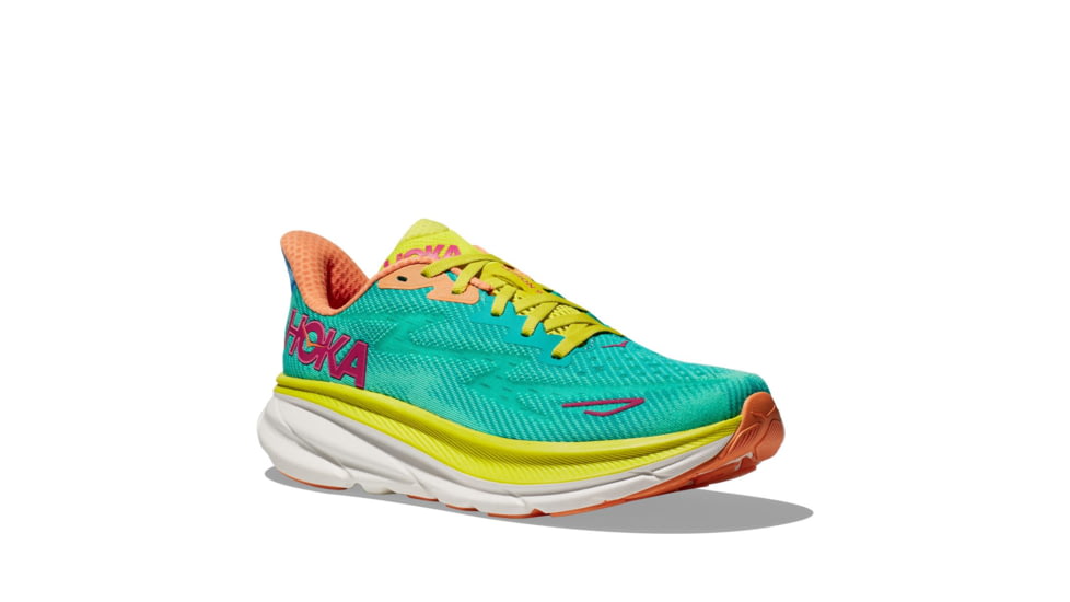 Hoka Clifton 9 Running Shoes - Mens, Ceramic/Evening Primrose, 12D, 1127895-CEPR-12D