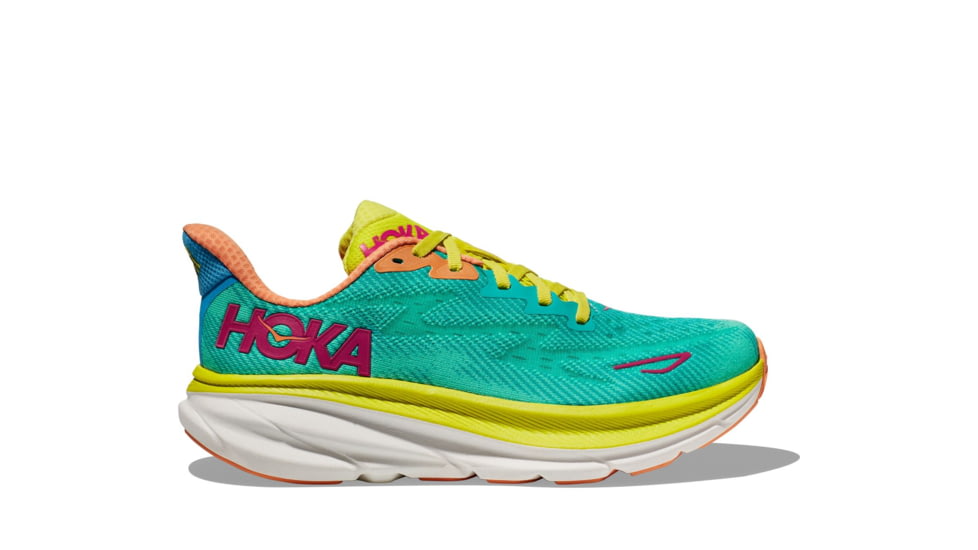 Hoka Clifton 9 Running Shoes - Mens, Ceramic/Evening Primrose, 12D, 1127895-CEPR-12D