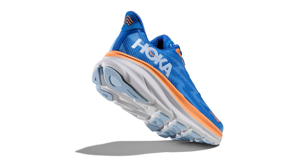 Hoka Clifton 9 Running Shoes - Mens, Coastal Sky/All Aboard, 13D, 1127895-CSAA-13D