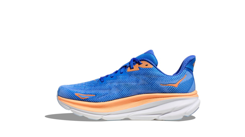 Hoka Clifton 9 Running Shoes - Mens, Coastal Sky/All Aboard, 13D, 1127895-CSAA-13D