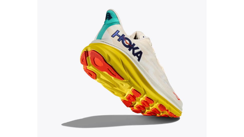 Hoka Clifton 9 Running Shoes - Mens, Eggnog/Passion Fruit, 12D, 1127895-EPFR-12D