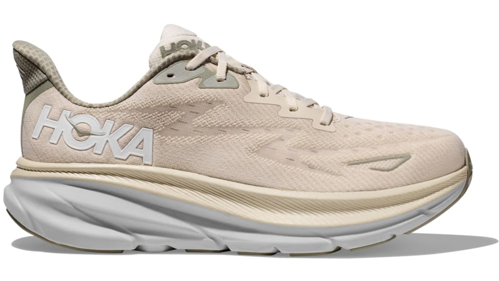Hoka Clifton 9 Shoes - Men's, Oat Milk/Barley, 10.5, 1127895-OKB-10.5D