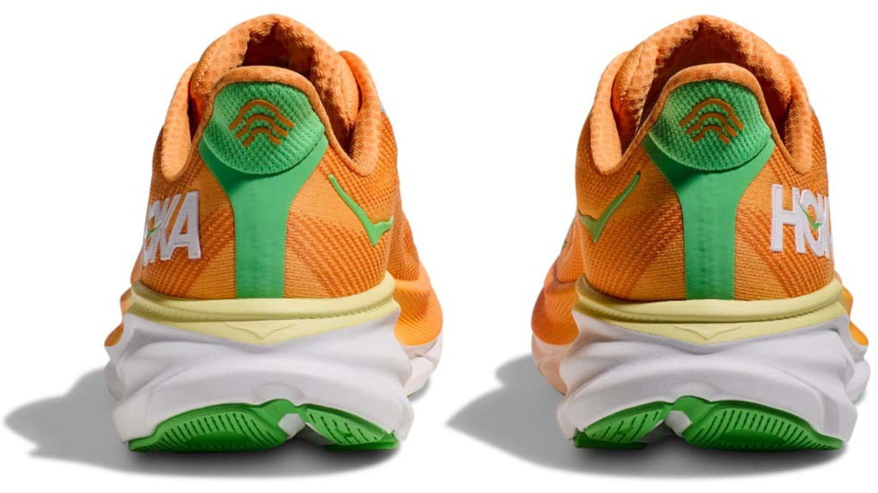 Hoka Clifton 9 Shoes - Mens, Solar Flare/Sherbet, 11.5, 1127895-SRSH-11.5D