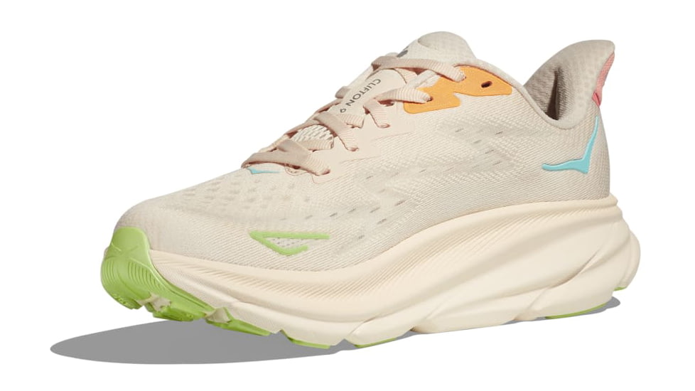 Hoka Clifton 9 Shoes - Womens, Vanilla/Astral, 07.5B, 1127896-VLS-07.5B