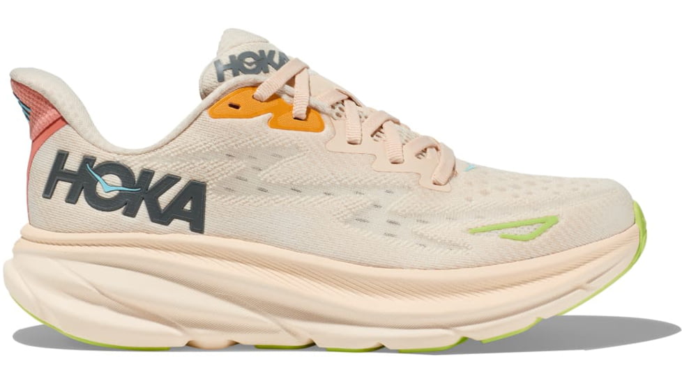 Hoka Clifton 9 Shoes - Womens, Vanilla/Astral, 07.5B, 1127896-VLS-07.5B