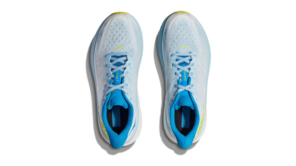 Hoka Clifton 9 Running Shoes - Mens - 11-16 US, Ice Water/Evening Primrose, 13D, 1127895-IWEP-13D