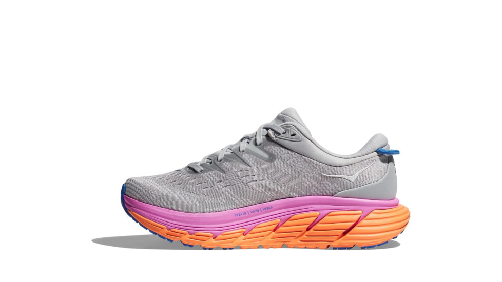 Hoka Gaviota 4 Road Running - Womens, Harbor Mist/Nimbus Cloud, 8.5B, 1123199-HMNC-08.5B