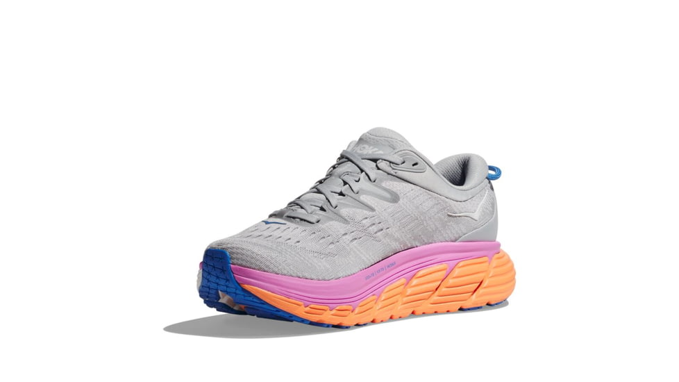 Hoka Gaviota 4 Road Running - Womens, Harbor Mist/Nimbus Cloud, 8.5B, 1123199-HMNC-08.5B