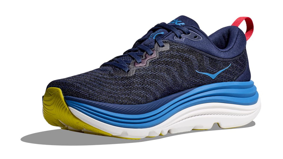 Hoka Gaviota 5 Running Shoes - Mens, Bellwether Blue/Evening Sky, 10.5 D, 1127929-BBES-10.5D