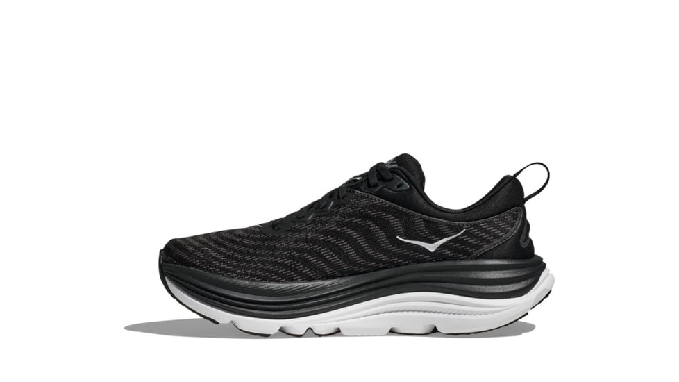 Hoka Gaviota 5 Running Shoes - Mens, Black/White, 11.5D, 1127929-BWHT-11.5D