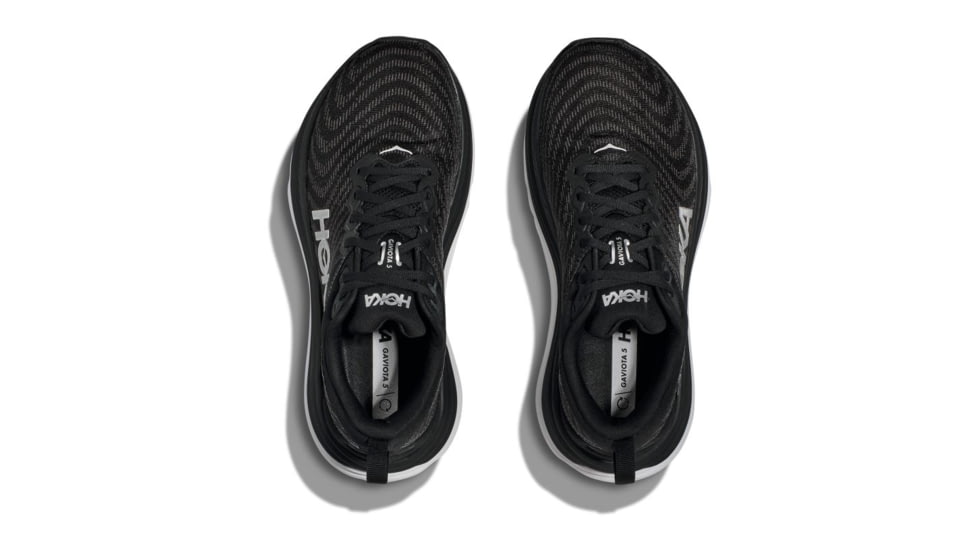 Hoka Gaviota 5 Running Shoes - Mens, Black/White, 11.5D, 1127929-BWHT-11.5D