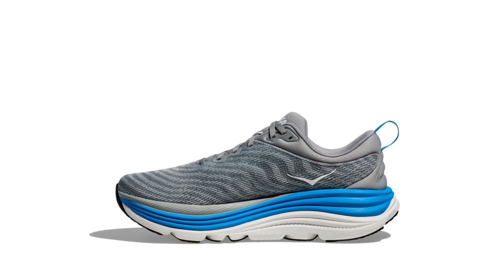 Hoka Gaviota 5 Running Shoes - Mens, Limestone/Diva Blue, 10.5D, 1127929-LDVB-10.5D
