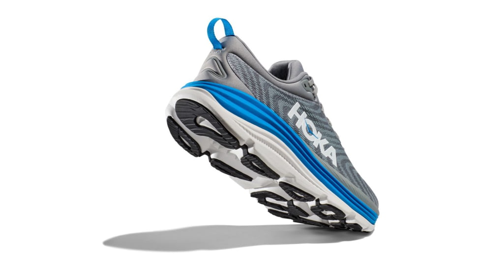 Hoka Gaviota 5 Running Shoes - Mens, Limestone/Diva Blue, 10.5D, 1127929-LDVB-10.5D