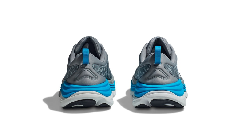 Hoka Gaviota 5 Running Shoes - Mens, Limestone/Diva Blue, 10.5D, 1127929-LDVB-10.5D