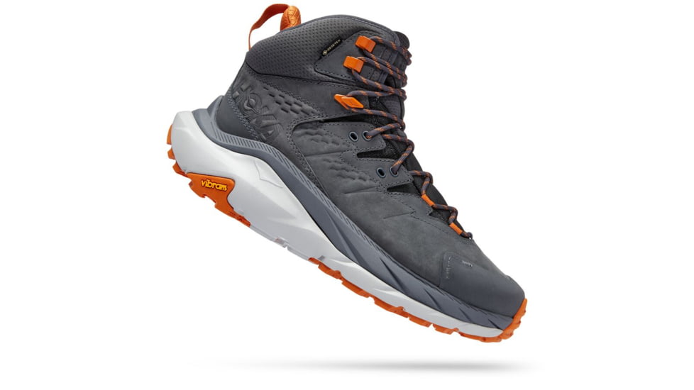 Hoka Kaha 2 GTX Hiking Shoes- Mens, Castlerock/Harbor Mist, 10, 1123155-CHMS-10D