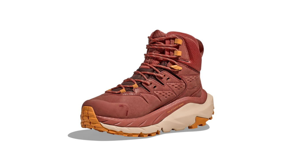 Hoka Kaha 2 GTX Shoes - Womens, Hot Sauce/Shifting Sand, 10.5B, 1123156-HSSS-10.5B