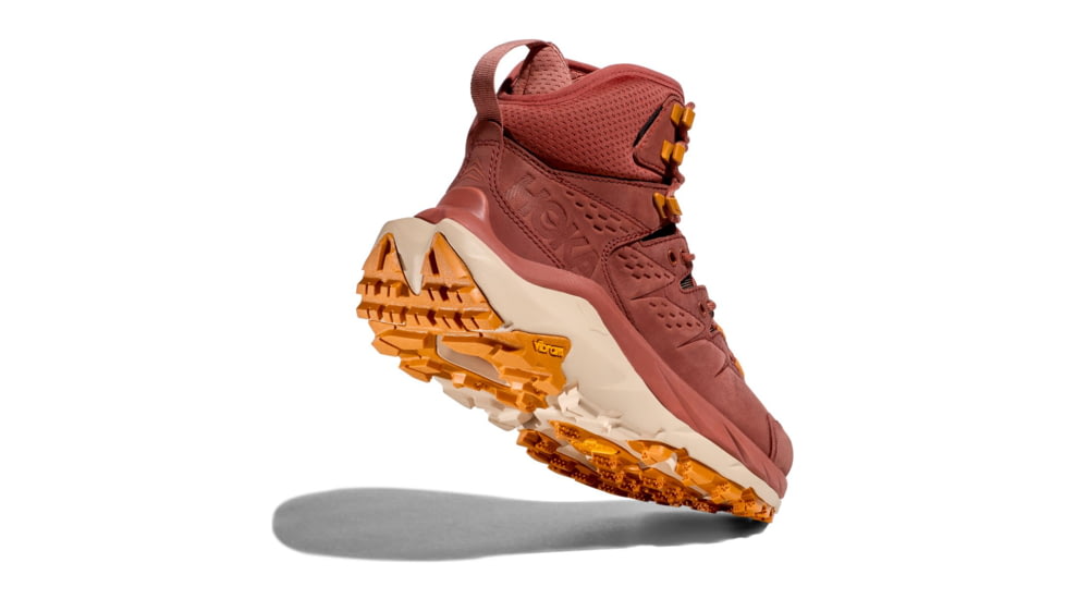 Hoka Kaha 2 GTX Shoes - Womens, Hot Sauce/Shifting Sand, 10.5B, 1123156-HSSS-10.5B