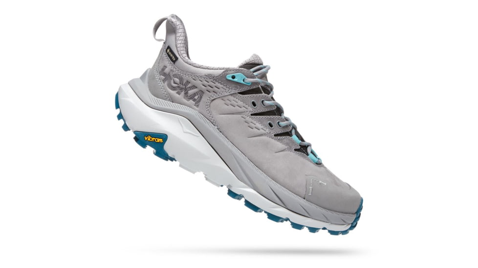 Hoka Kaha 2 Low GTX Shoes - Womens, Sharkskin/Blue Coral, 9, 1123191-SBCRL-09B