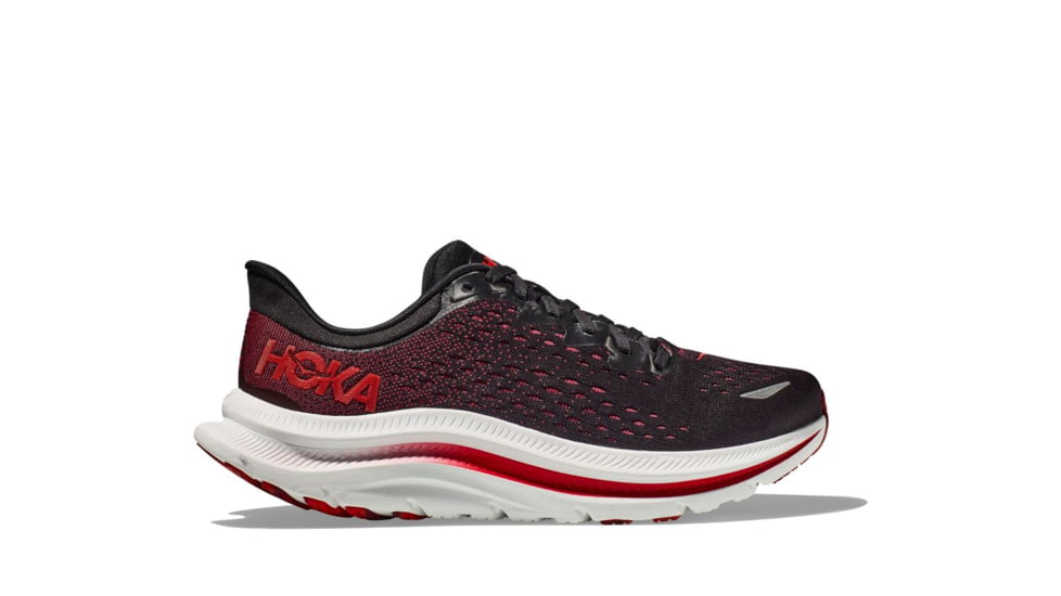 Hoka Kawana Road Running Shoes - Mens, Black/Cabernet, 10.5D, 1123163-BCBRN-10.5D