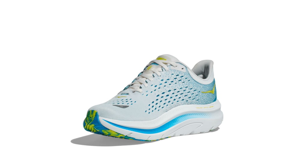 Hoka Kawana Road Running Shoes - Mens, Blanc De Blanc/Diva Blue, 13D, 1123163-BDBDB-13D