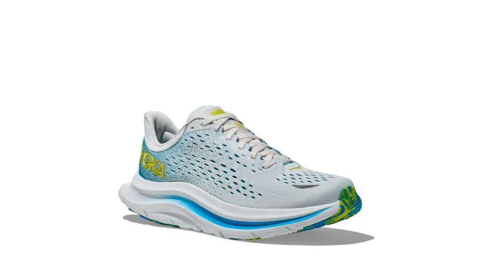 Hoka Kawana Road Running Shoes - Mens, Blanc De Blanc/Diva Blue, 13D, 1123163-BDBDB-13D