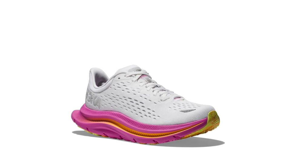 Hoka Kawana Road Running Shoes - Womens, White/Nimbus Cloud, 09.5B, 1123164-WNCL-09.5B