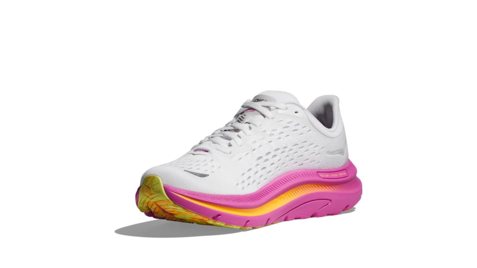 Hoka Kawana Road Running Shoes - Womens, White/Nimbus Cloud, 09.5B, 1123164-WNCL-09.5B