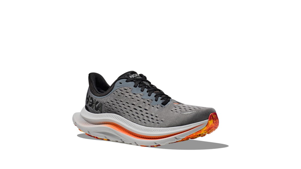 Hoka Kawana Running Shoes - Mens, Black/Lunar Rock, 8D, 1123163-BLRK-08D