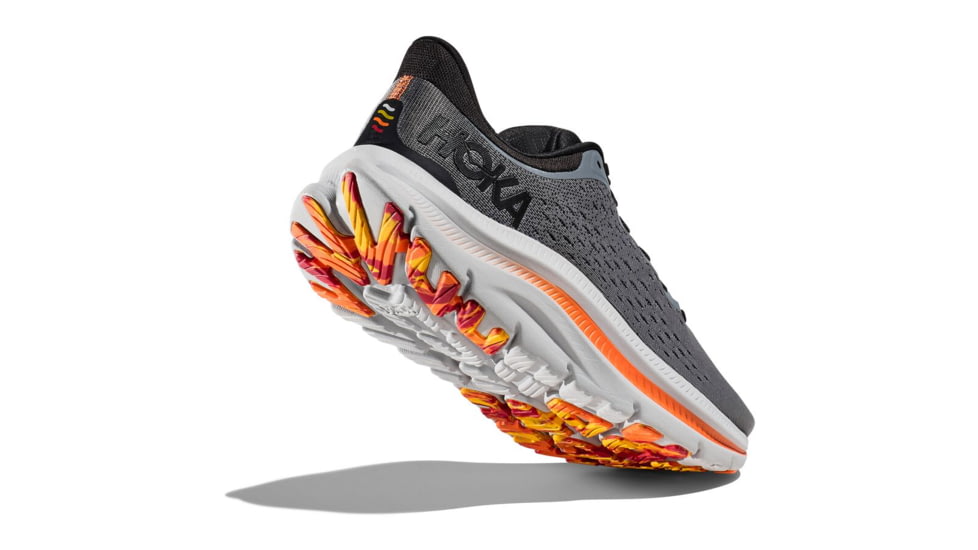 Hoka Kawana Running Shoes - Mens, Black/Lunar Rock, 8D, 1123163-BLRK-08D