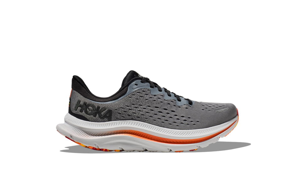 Hoka Kawana Running Shoes - Mens, Black/Lunar Rock, 9.5D, 1123163-BLRK-09.5D