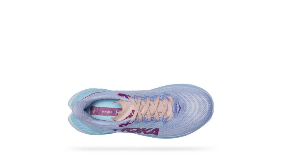 Hoka Mach 5 Road Running - Womens, Baby Lavender / Summer Song, 05.5B, 1127894-BLSSN-05.5B