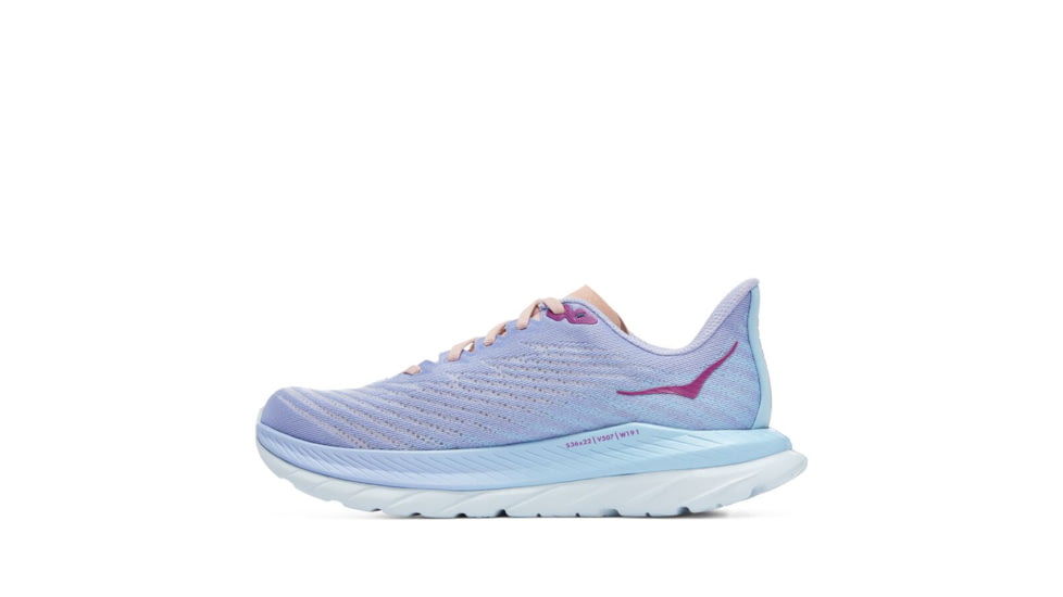 Hoka Mach 5 Road Running - Womens, Baby Lavender / Summer Song, 05.5B, 1127894-BLSSN-05.5B