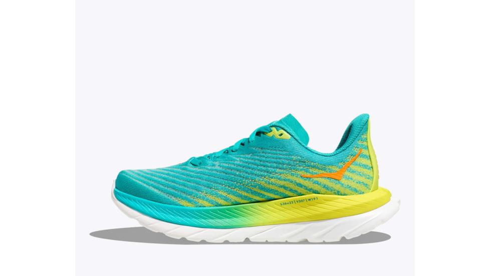 Hoka Mach 5 Road Running - Womens, Ceramic/Evening Primrose, 7.5B, 1127894-CEPR-07.5B