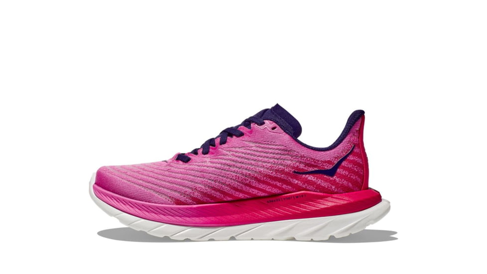 Hoka Mach 5 Road Running - Womens, Raspberry/Strawberry, 06B, 1127894-RSRW-06B