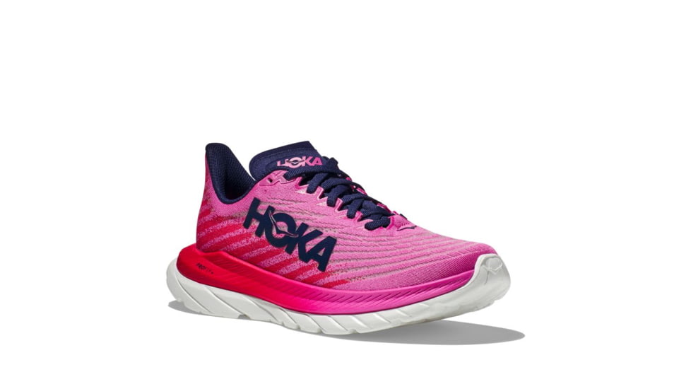 Hoka Mach 5 Road Running - Womens, Raspberry/Strawberry, 06B, 1127894-RSRW-06B