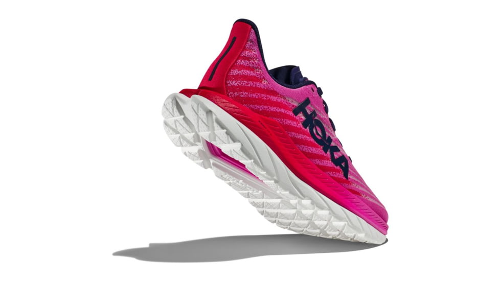 Hoka Mach 5 Road Running - Womens, Raspberry/Strawberry, 06B, 1127894-RSRW-06B