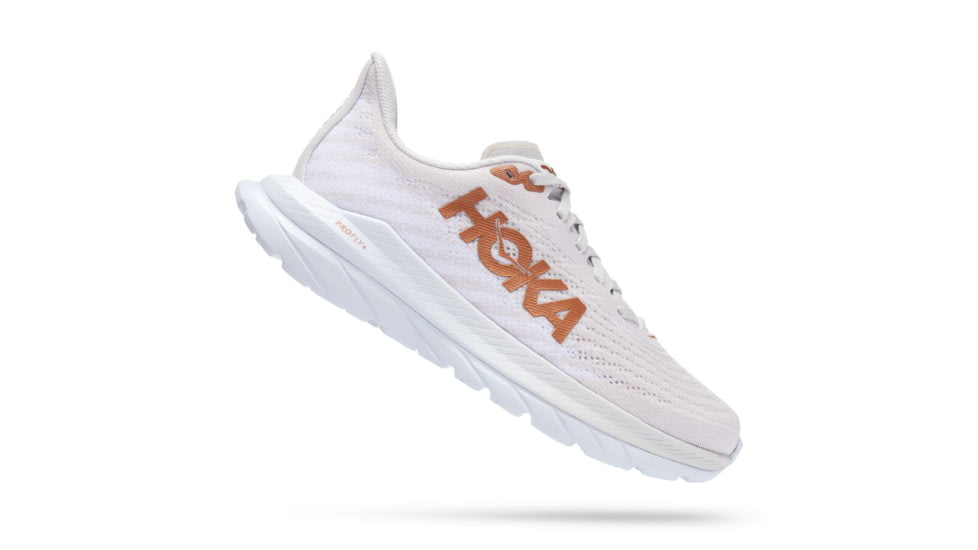 Hoka Mach 5 Road Running - Womens, White / Copper, 10.5B, 1127894-WCPP-10.5B