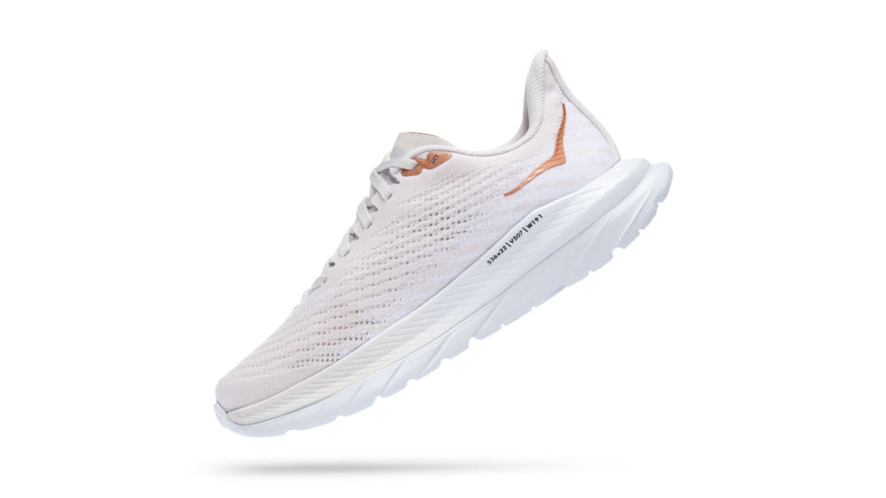 Hoka Mach 5 Road Running - Womens, White / Copper, 10.5B, 1127894-WCPP-10.5B