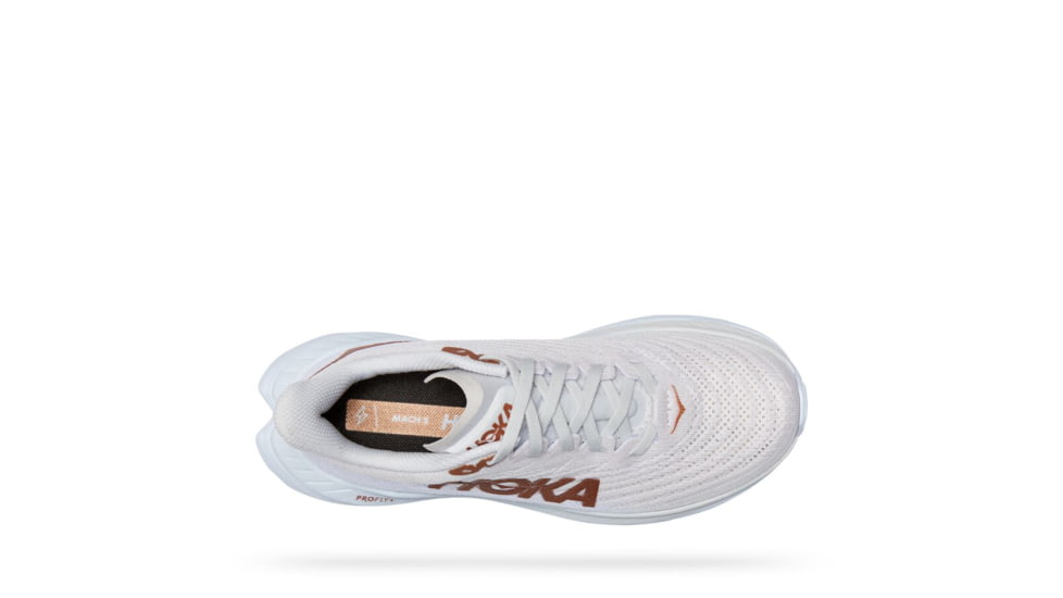 Hoka Mach 5 Road Running - Womens, White / Copper, 10.5B, 1127894-WCPP-10.5B
