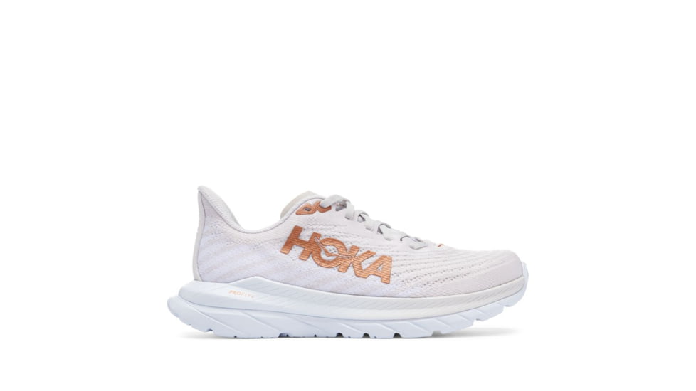 Hoka Mach 5 Road Running - Womens, White / Copper, 10.5B, 1127894-WCPP-10.5B