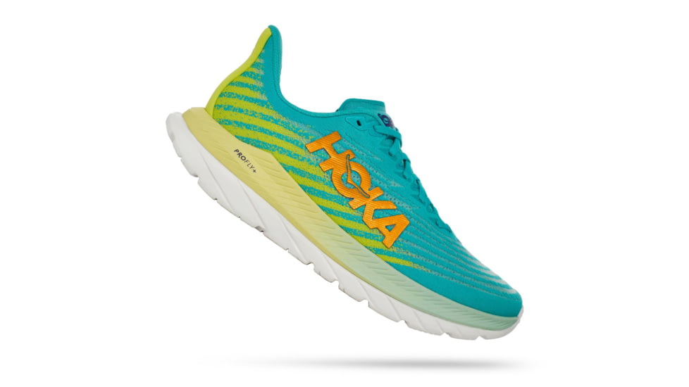 Hoka Mach 5 Running Shoes - Mens, Ceramic/Evening Primrose, 8.5D, 1127893-CEPR-08.5D