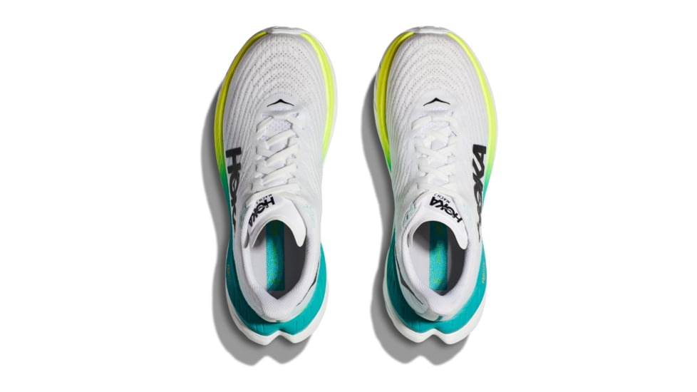 Hoka Mach 5 Road Running - Womens, White/Blue Glass, 06B, 1127894-WBGL-06B