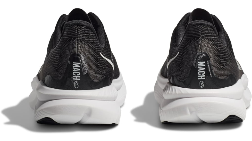 Hoka Mach 6 Shoes - Mens, Black/White, 11.5 D, 1147790-BWHT-11.5D