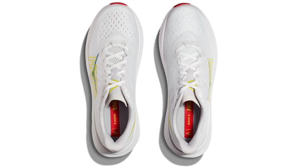 Hoka Mach 6 Shoes - Mens, White/Nimbus Cloud, 10.5 D, 1147790-WNCL-10.5D