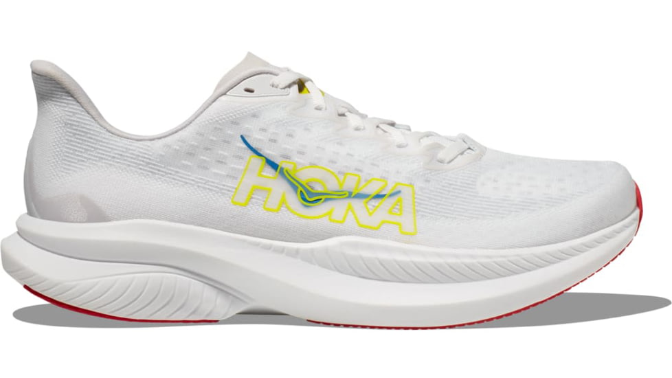 Hoka Mach 6 Shoes - Mens, White/Nimbus Cloud, 10.5 D, 1147790-WNCL-10.5D
